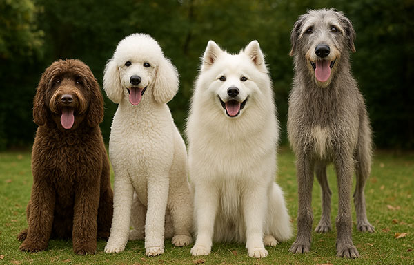 large hypoallergenic dog breeds​